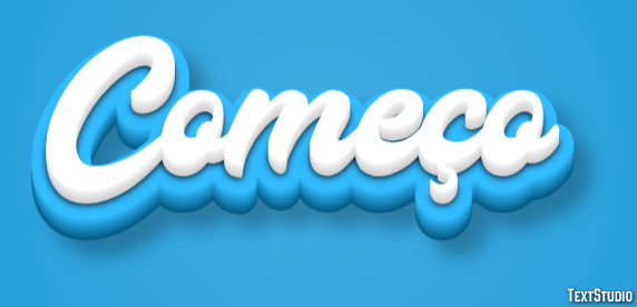Começo Text Effect