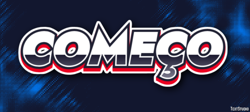 Começo Text Effect