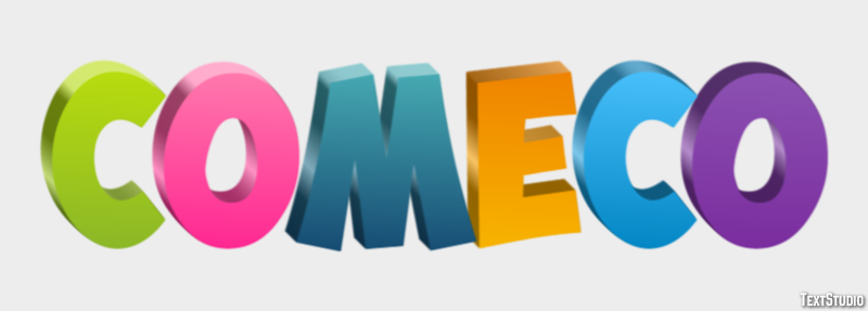 Começo Text Effect