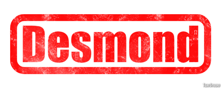 Desmond Efekt tekstowy