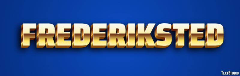 Frederiksted Efekt tekstowy
