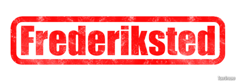 Frederiksted Efekt tekstowy