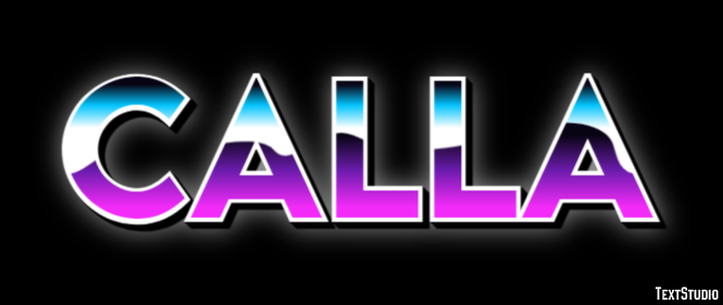Calla Text Effect