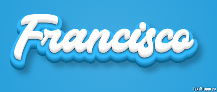 Francisco Texteffekt