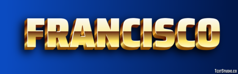 Francisco Tekst Effect