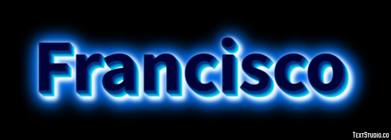Francisco Texteffekt