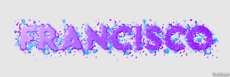 Francisco Texteffekt