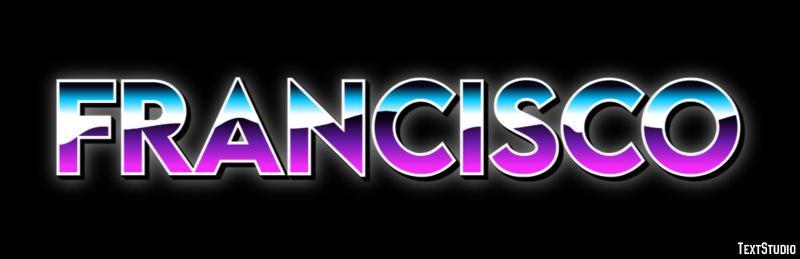 Francisco Texteffekt