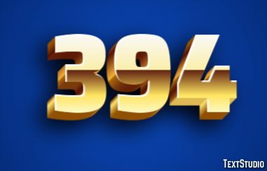 394 Metin Efekti