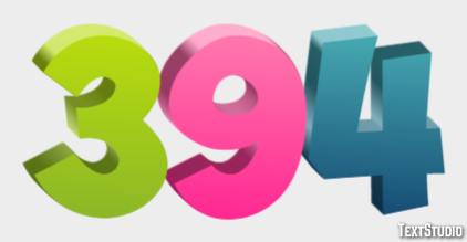 394 Metin Efekti