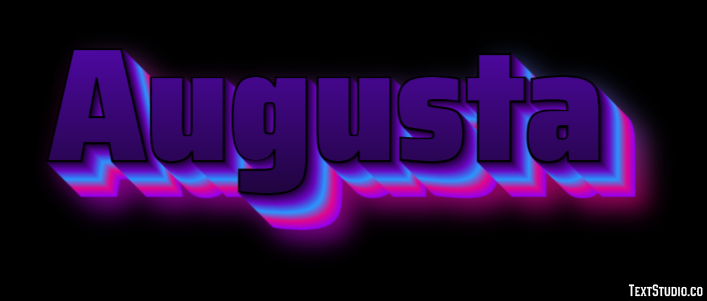 Augusta Text Effect