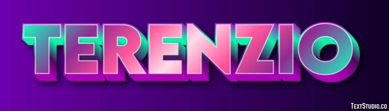 Terenzio Texteffekt