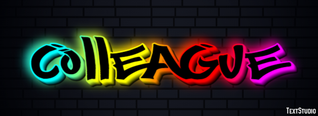 Colleague Text Effect