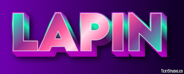 Lapin Effetto testo