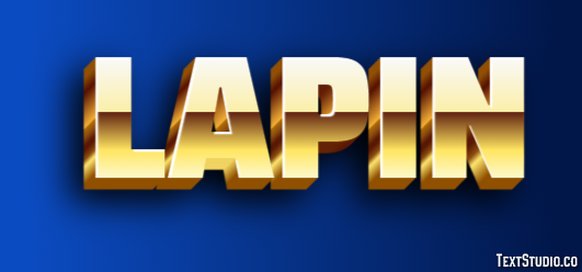 Lapin Texteffekt