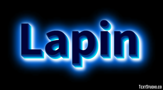 Lapin Texteffekt