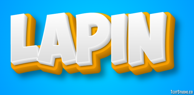 Lapin Texteffekt