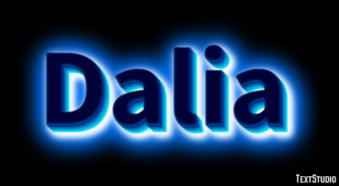 Dalia Efekt tekstowy