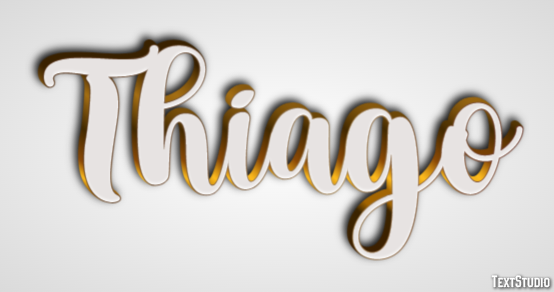 Thiago Texteffekt