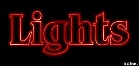 Lights Metin Efekti