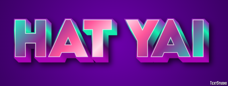Hat Yai Effetto testo