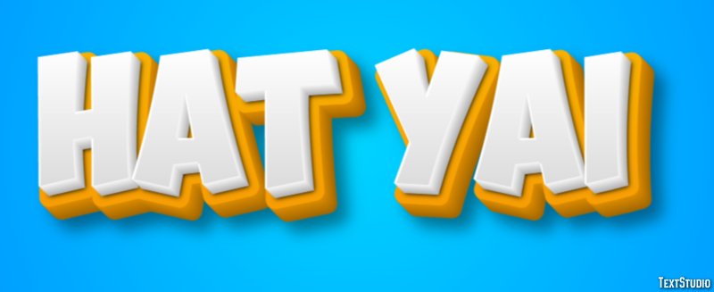 Hat Yai Text Effect