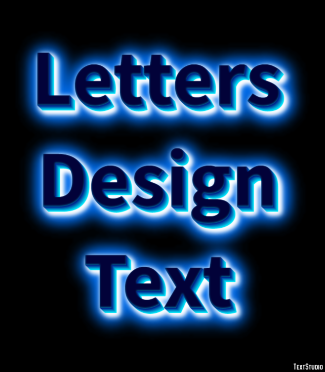 Letters Design Text Tekst Effect