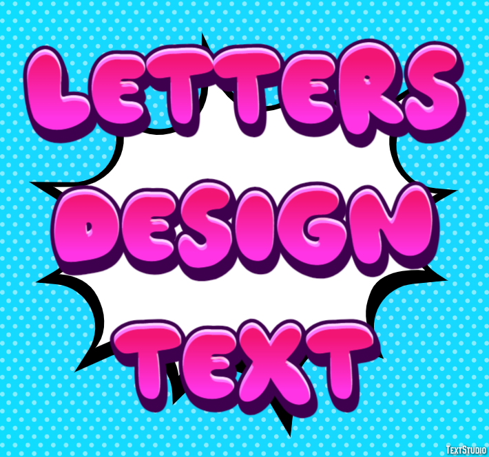Letters Design Text Tekst Effect