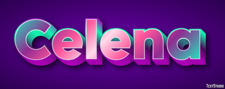 Celena Efecto de Texto