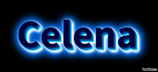 Celena Эффект текста