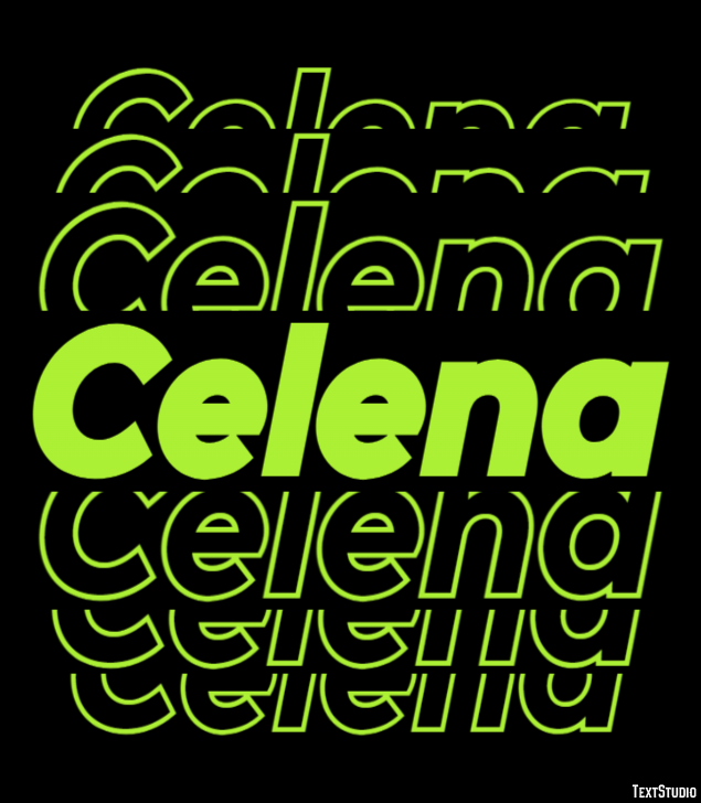 Celena Text Effect