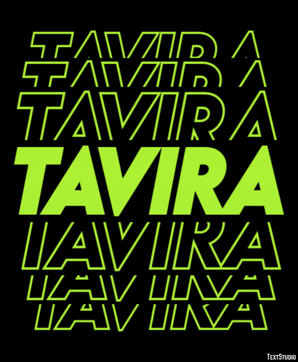 Tavira テキスト効果