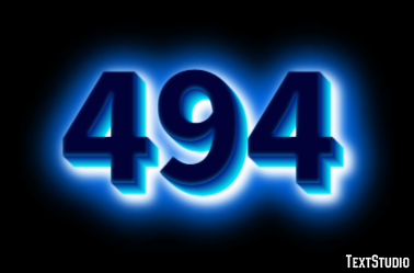 494 テキスト効果