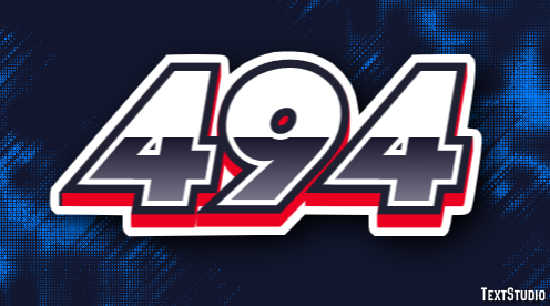 494 Tekst effect