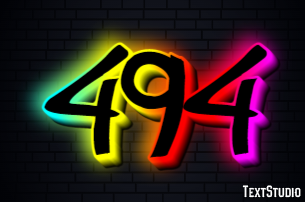 494 テキスト効果