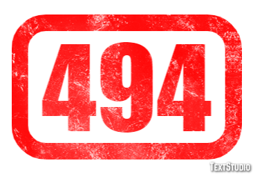 494 Effet de Texte