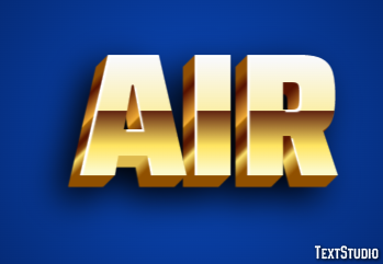 Air Text Effect