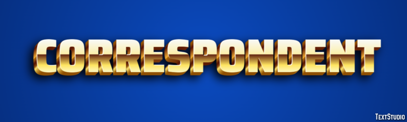 Correspondent Metin Efekti