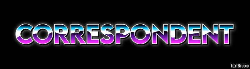 Correspondent Text Effect