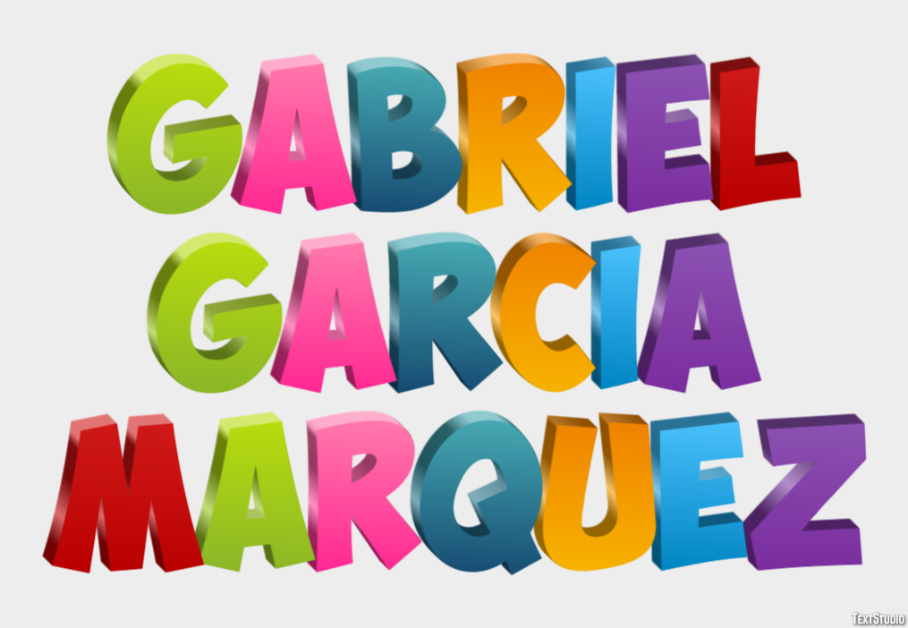 Gabriel García Márquez Efeito de texto