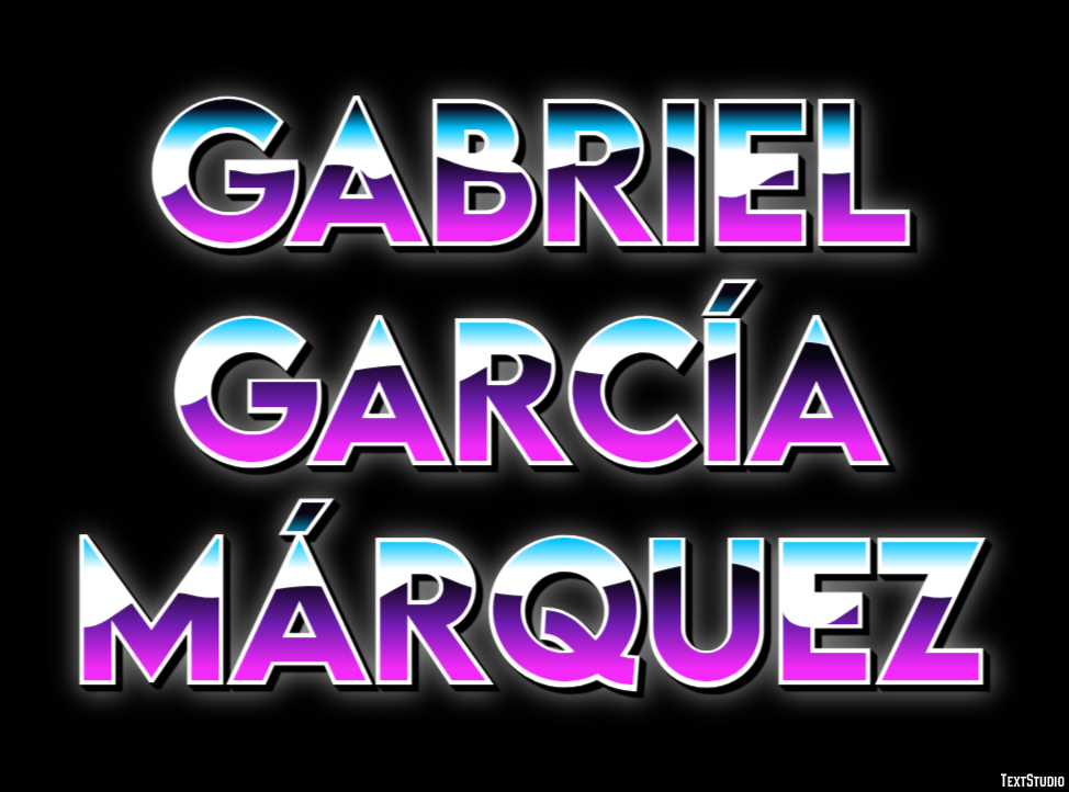 Gabriel García Márquez Efeito de texto