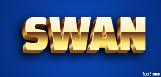 Swan Text Effect