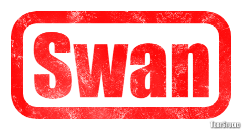 Swan Effetto testo