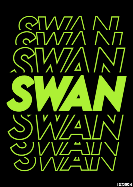 Swan Text Effect