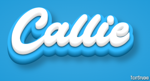 Callie Efekt tekstowy