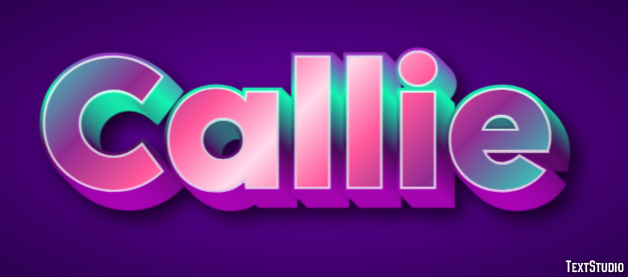 Callie Efekt tekstowy