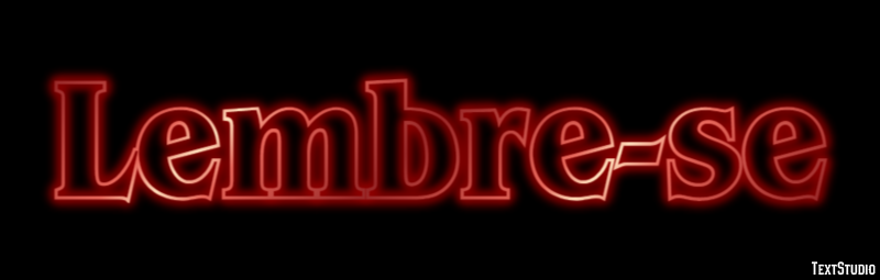 Lembre-se Texteffekt