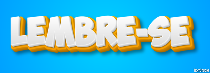 Lembre-se Texteffekt