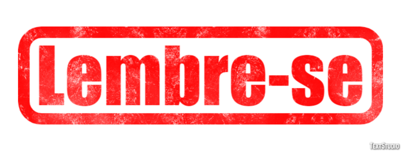 Lembre-se Texteffekt