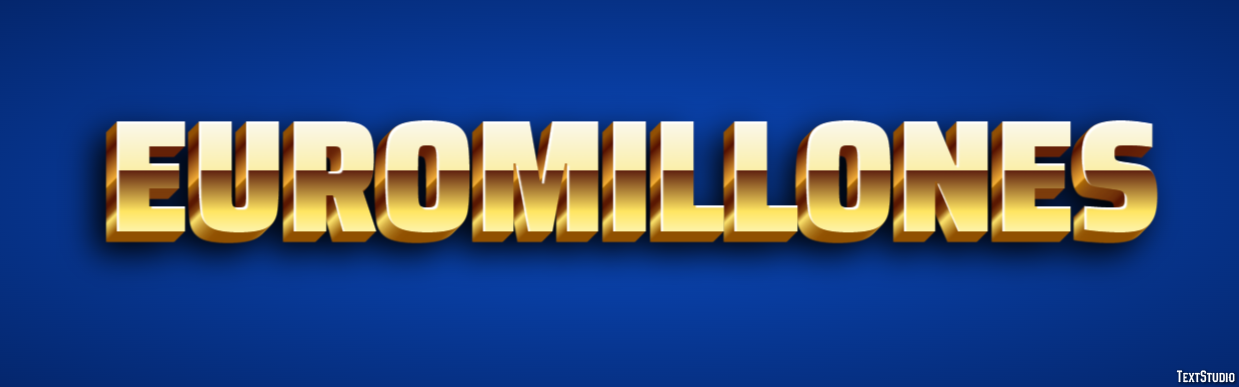 Euromillones Texteffekt